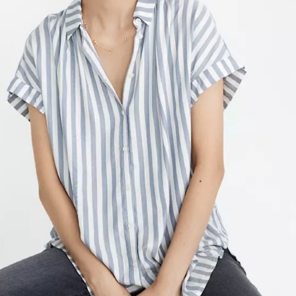 Madewell Striped Button Down